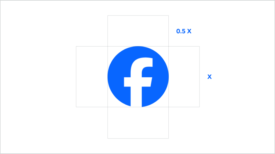Facebookのロゴの余白に関する規約